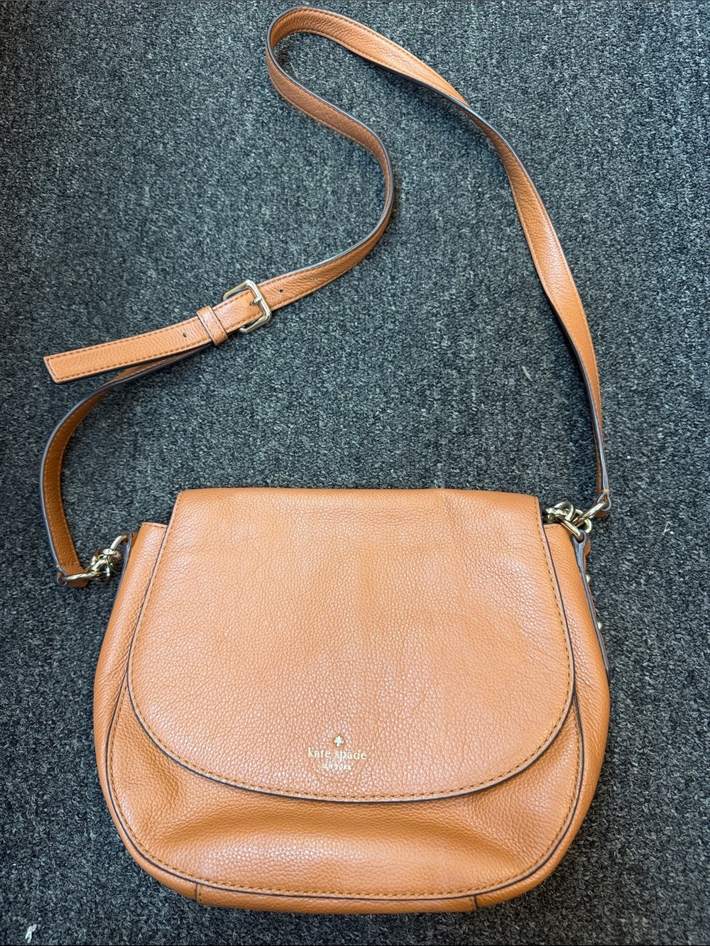 Kate Spade Saffron Larchmont Avenue Crossbody Bag
